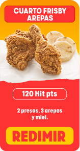 Cuarto Frisby Arepas